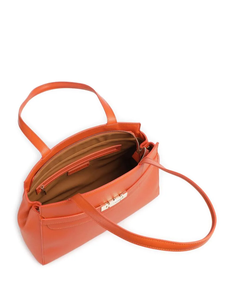 Fae Re Shopper Lederimitat orange