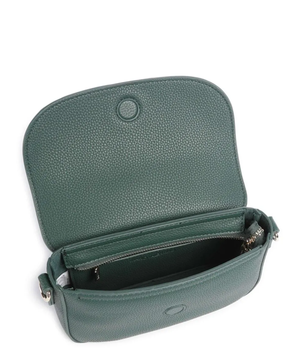 Futura Umhängetasche Lederimitat dunkelgrün