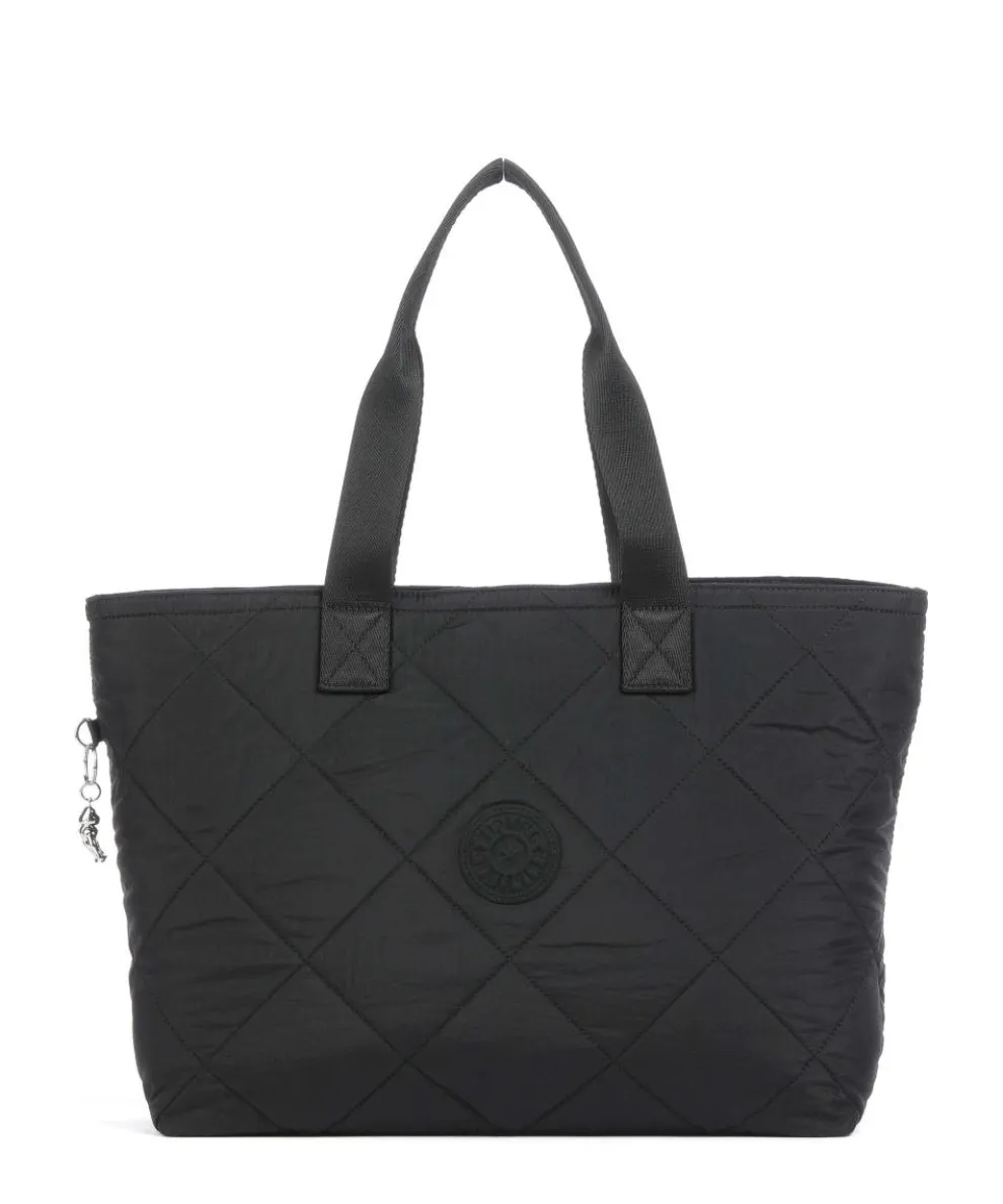 Crinkled Quilt Colissa Up Shopper 15″ Polyamide schwarz