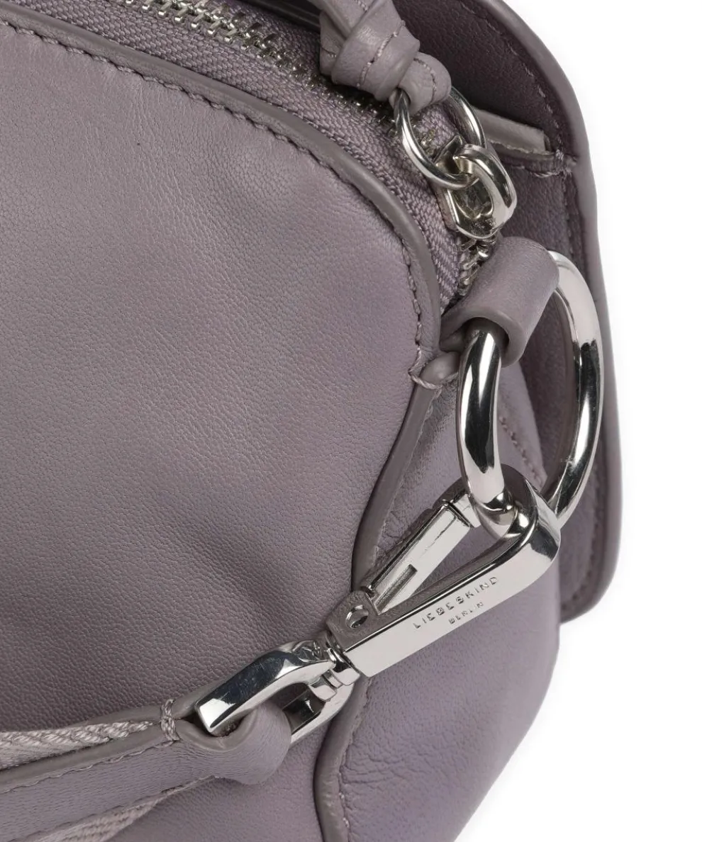 Clarice Sheep Natural Umhängetasche Schafsleder violett