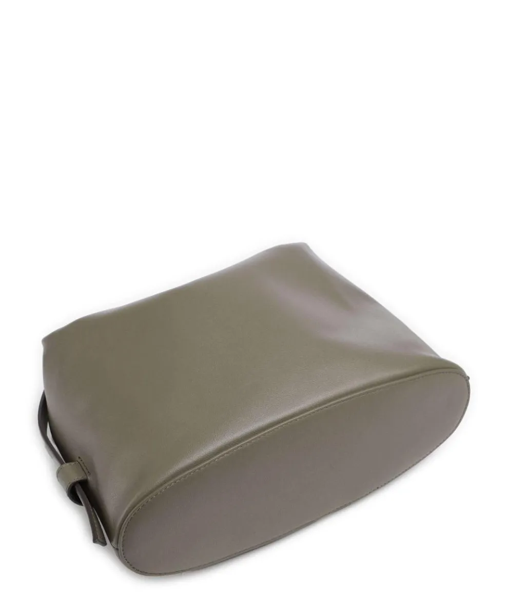 Nuvola M Handtasche fein genarbtes Leder khaki