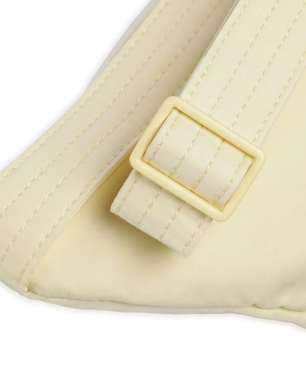 Lila Nylon M Gürteltasche Textil vanillegelb