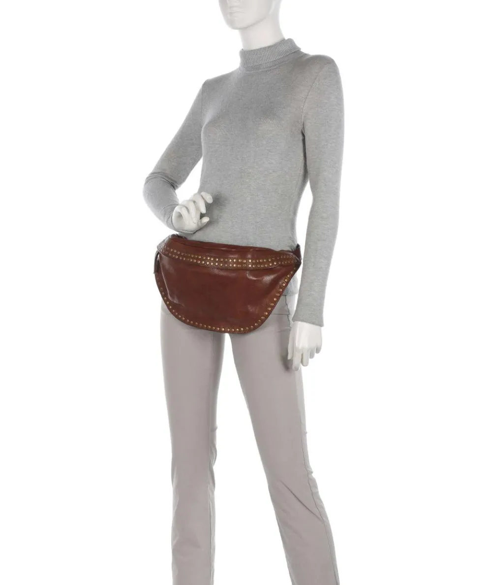 Rocking Rodeo Gürteltasche fein genarbtes Kalbsleder cognac