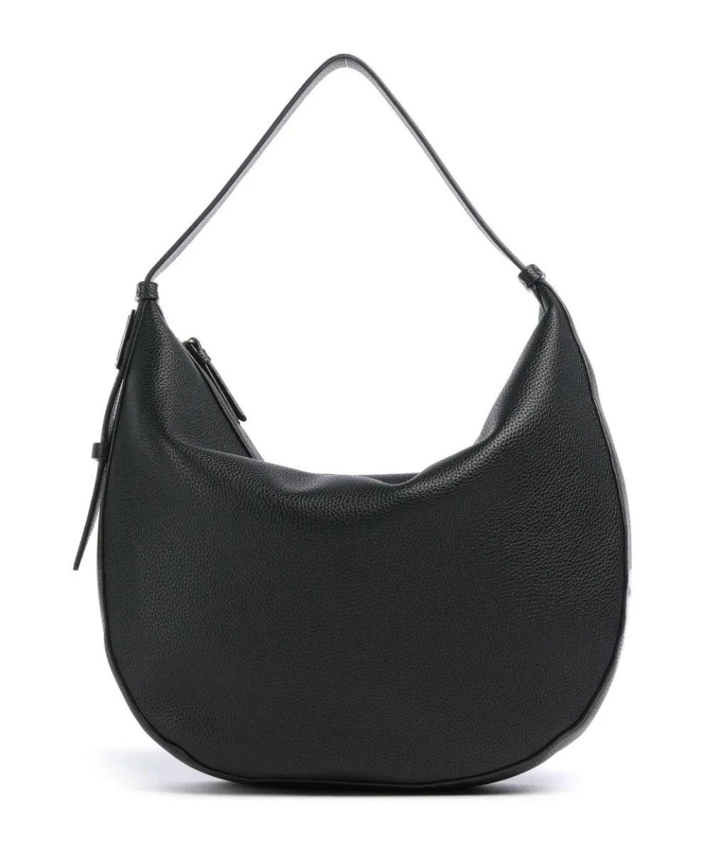 Susie M Beuteltasche Lederimitat schwarz