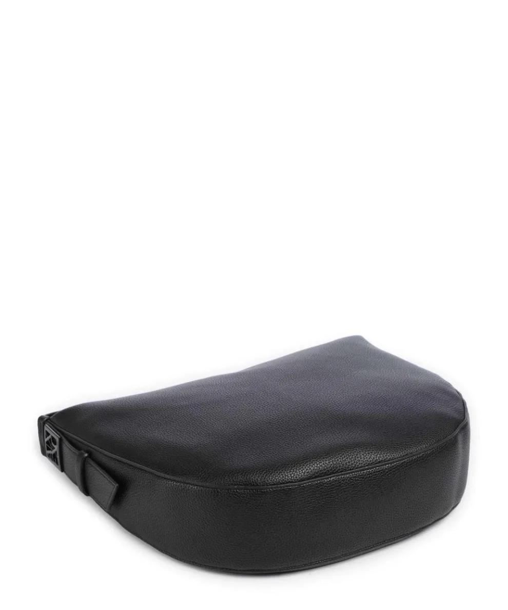 Susie M Beuteltasche Lederimitat schwarz