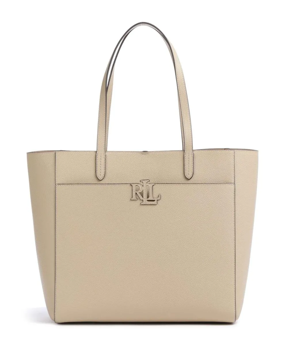 Cameryn Large Shopper genarbtes Rindsleder sand