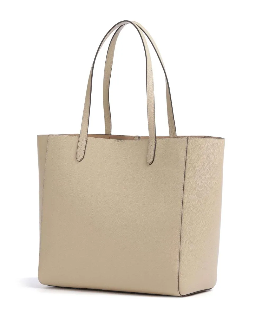 Cameryn Large Shopper genarbtes Rindsleder sand