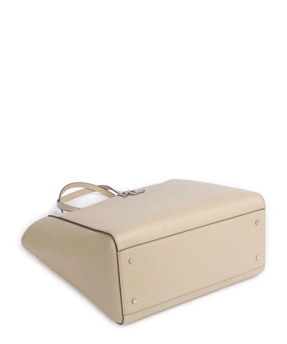 Cameryn Large Shopper genarbtes Rindsleder sand