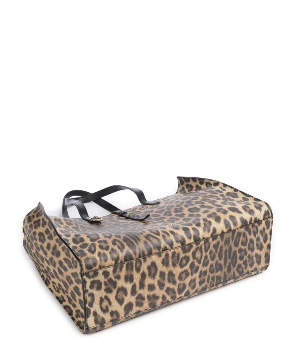 Doba L Shopper Lederimitat natur