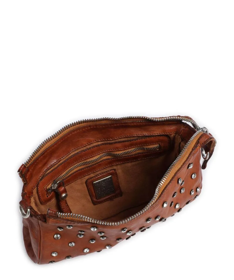 Umhängetasche Rindsleder cognac