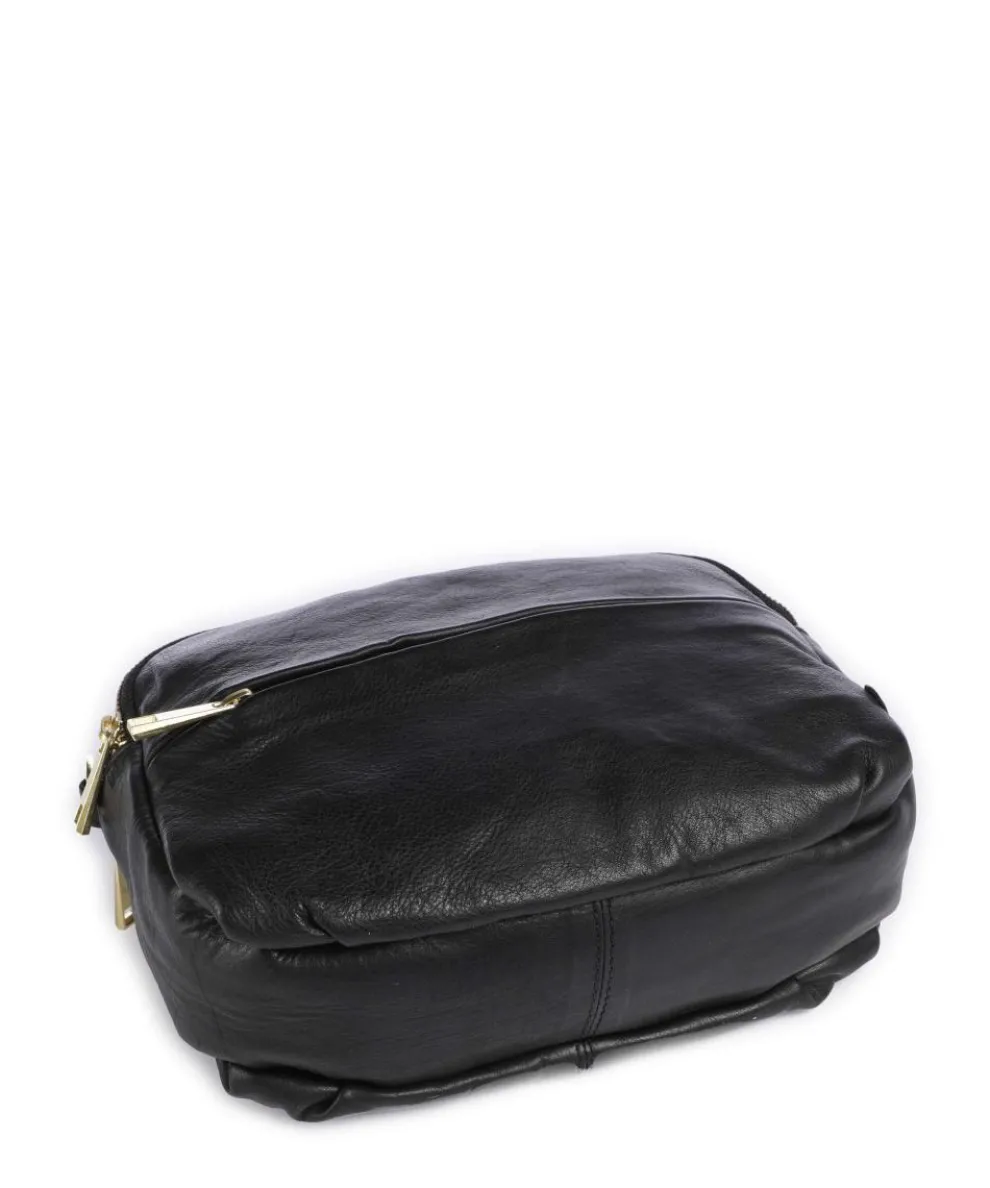 Golden Chic Umhängetasche Rindsleder schwarz