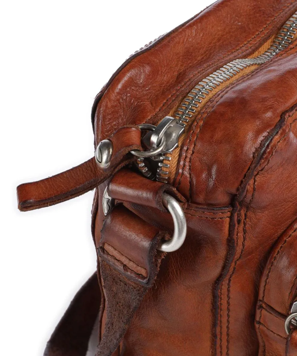 Umhängetasche Rindsleder cognac