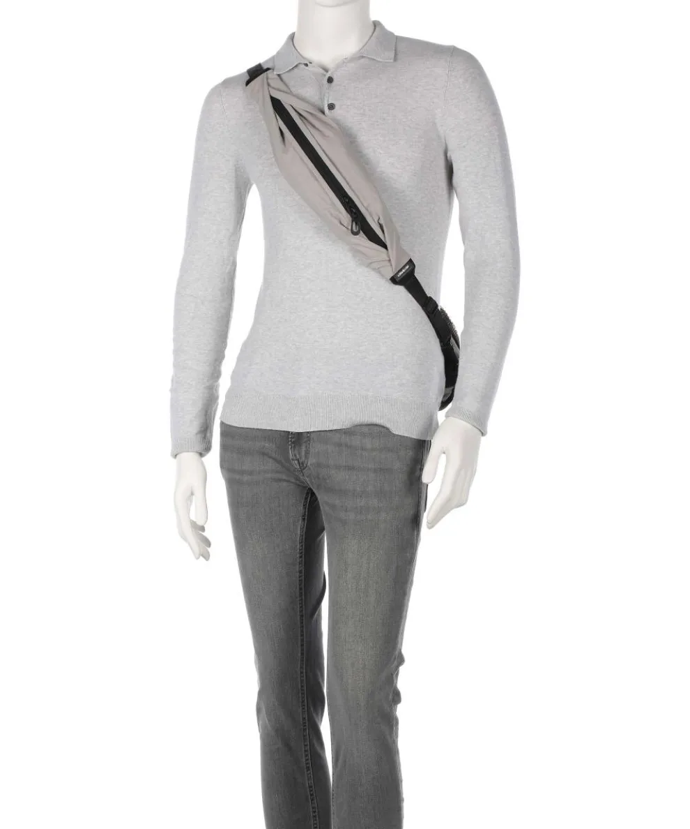 Orne Umhängetasche Nylon hellgrau