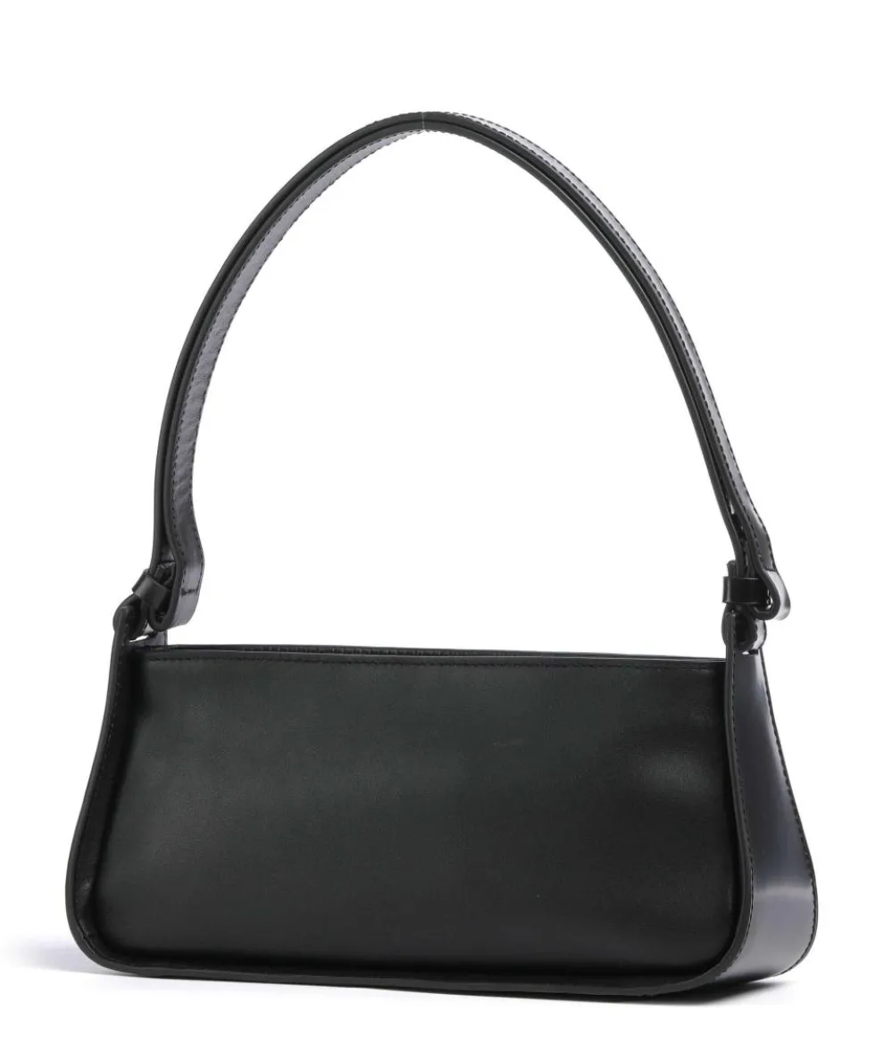 Franzis Calf Optic S Schultertasche Leder schwarz