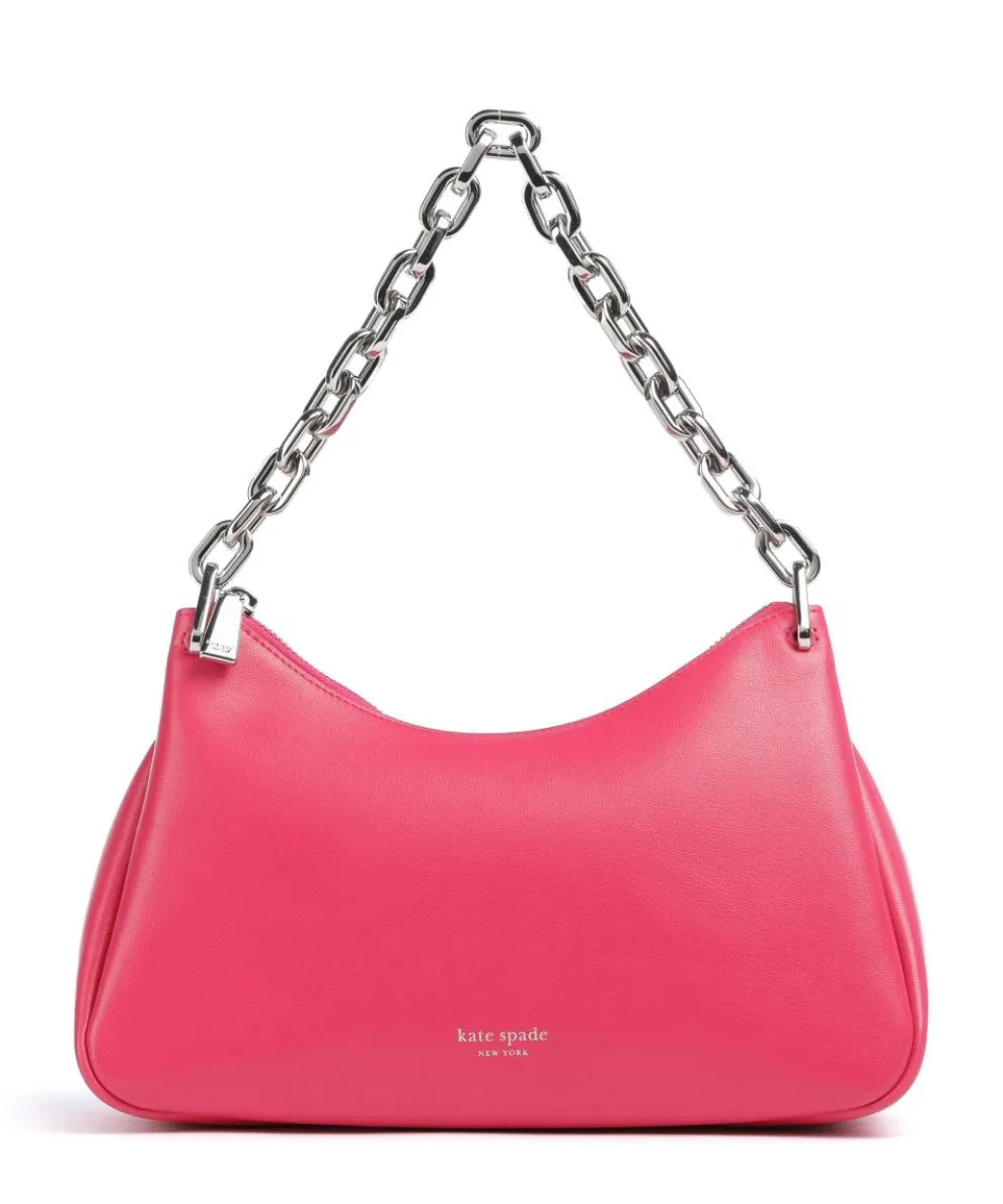 Grace Schultertasche fein genarbtes Rindsleder pink