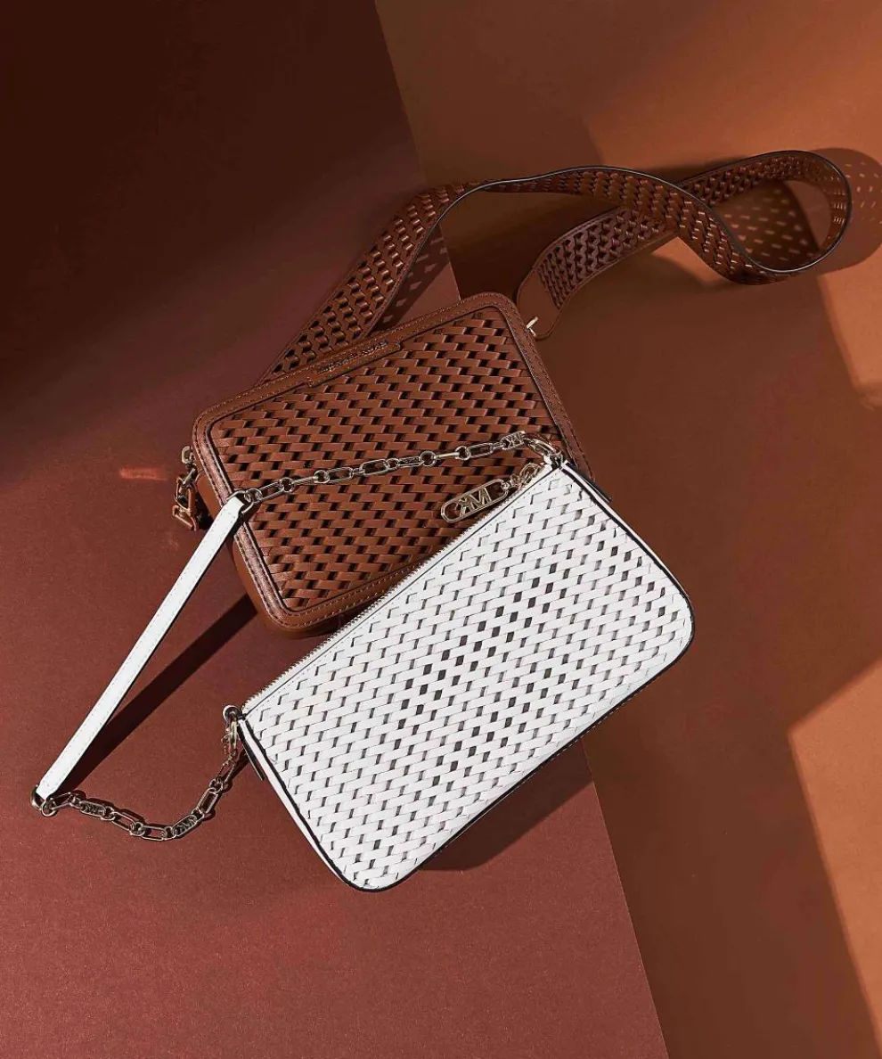 Jet Set Umhängetasche fein genarbtes Rindsleder braun