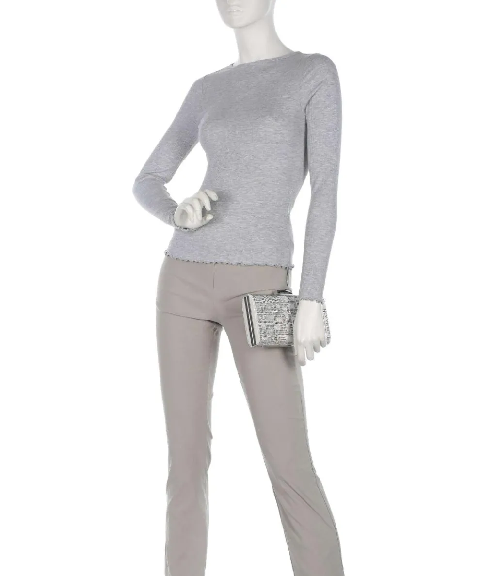 BZORA Umhängetasche Polyester silber