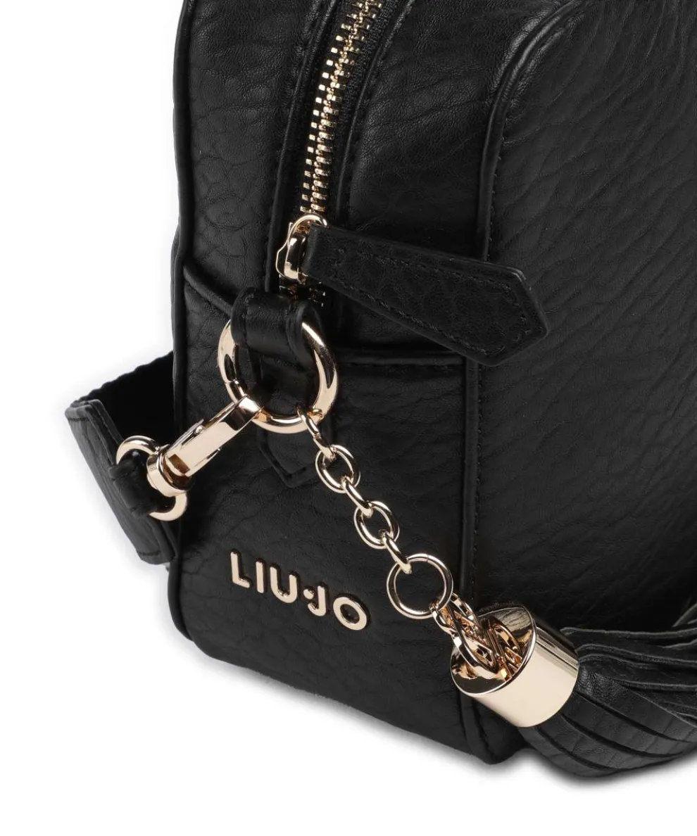 Samiana M Umhängetasche Lederimitat schwarz