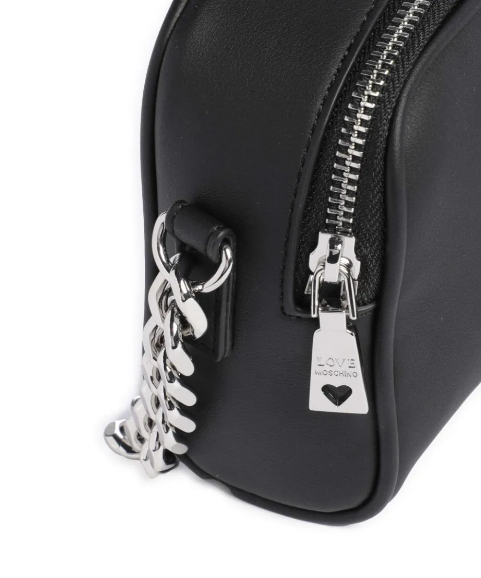 Prism Umhängetasche Lederimitat schwarz