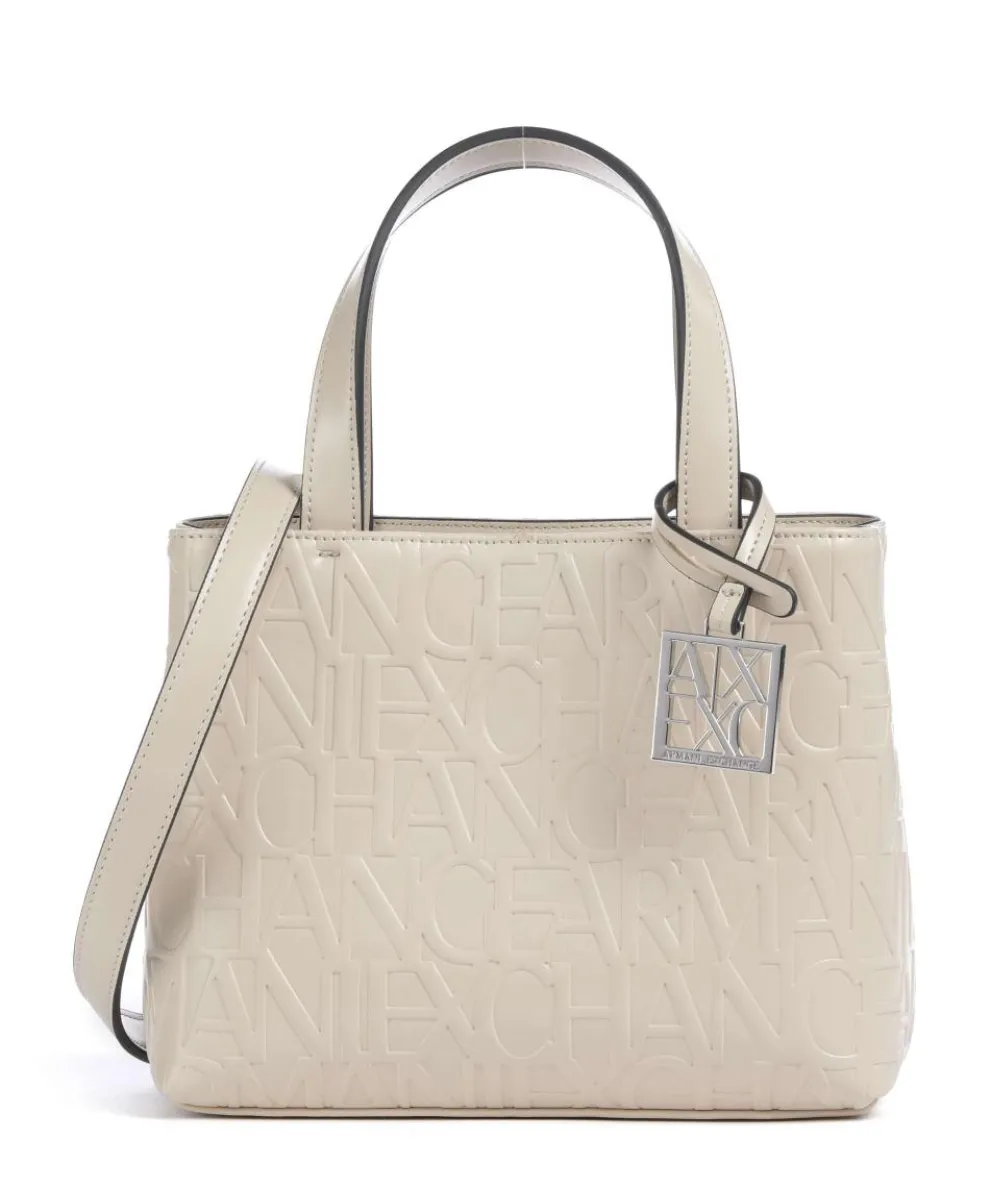 Liz S Handtasche Lederimitat elfenbein