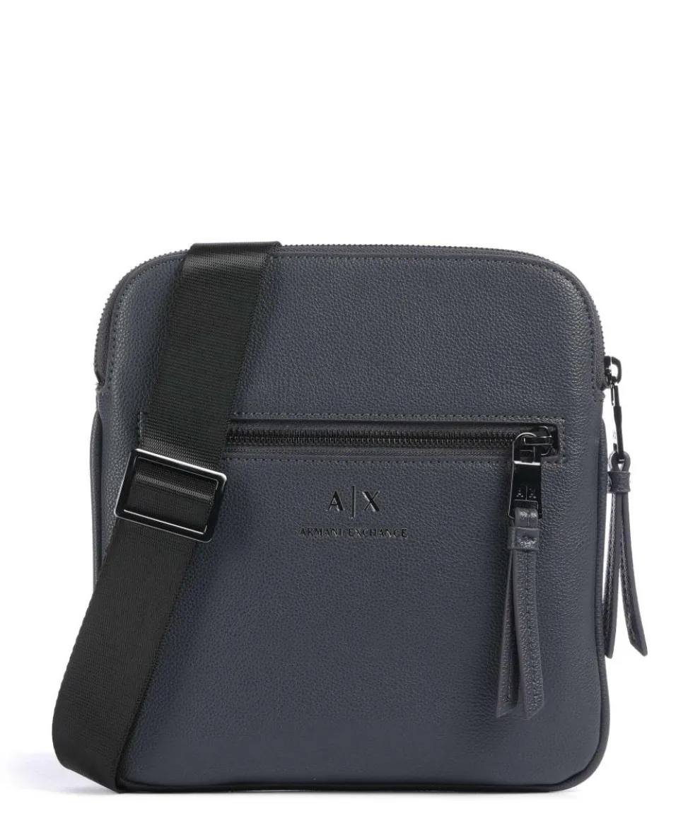 Dino Umhängetasche Lederimitat dunkelgrau