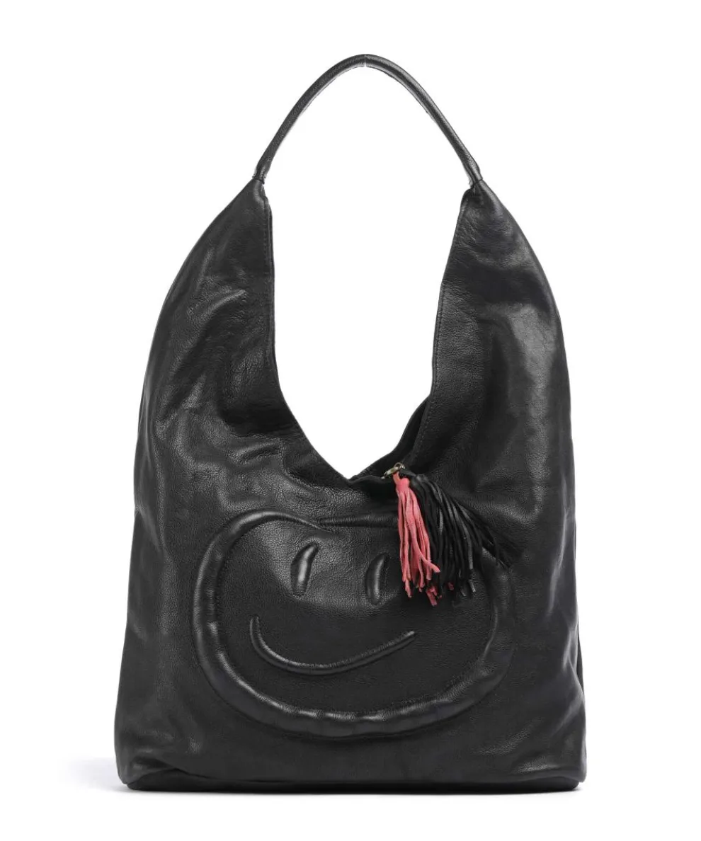 Lachnerstrasse 5 Shopper genarbtes Rindsleder schwarz