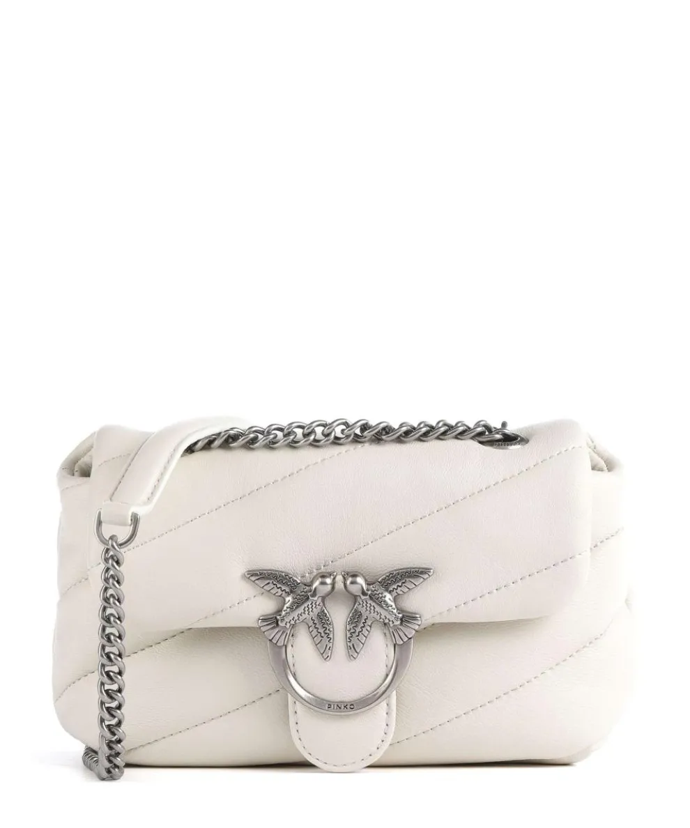 Love Puff Baby Schultertasche Schafsleder elfenbein