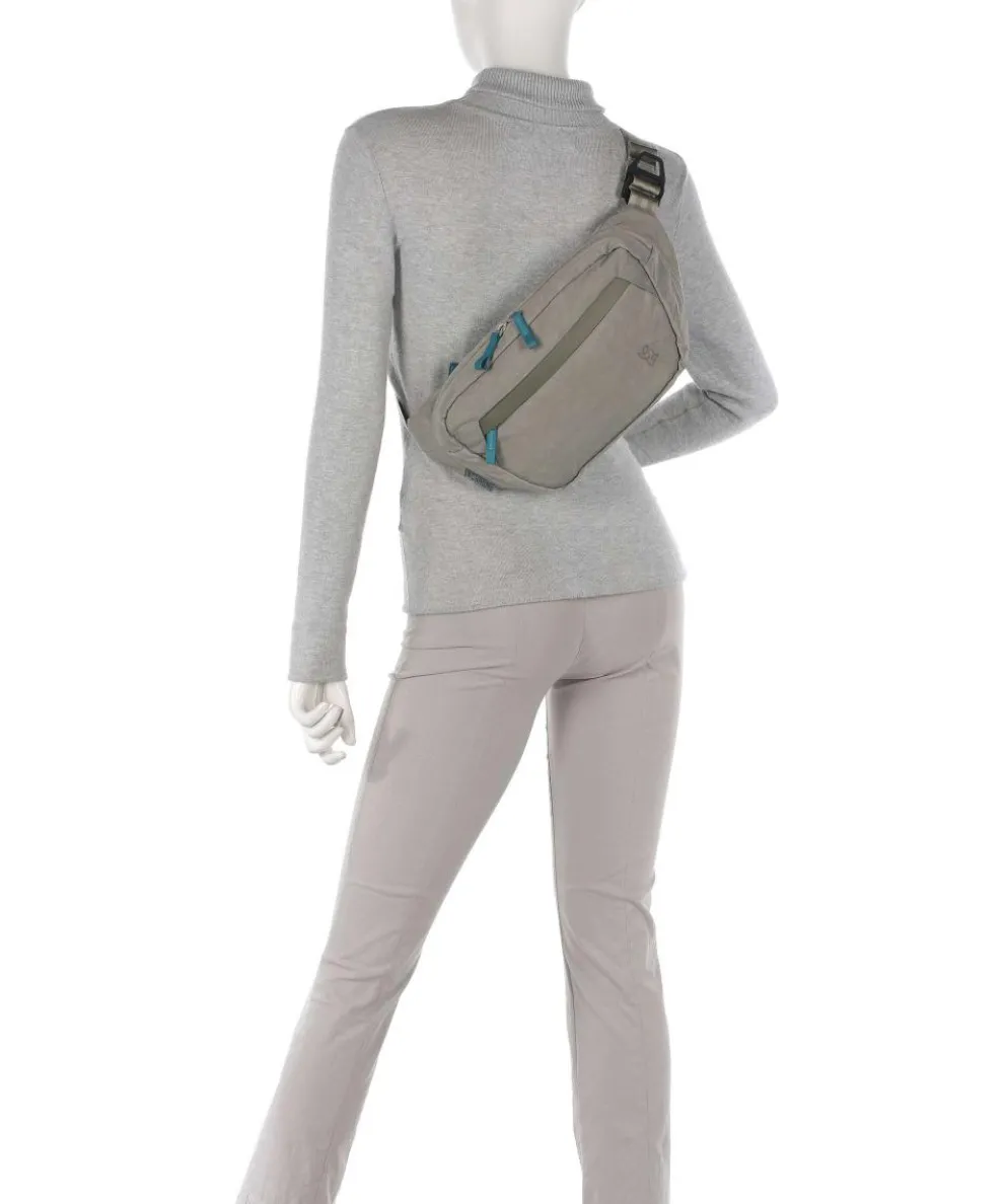 District Collection Sabin 6L Gürteltasche recyceltes Nylon graugrün