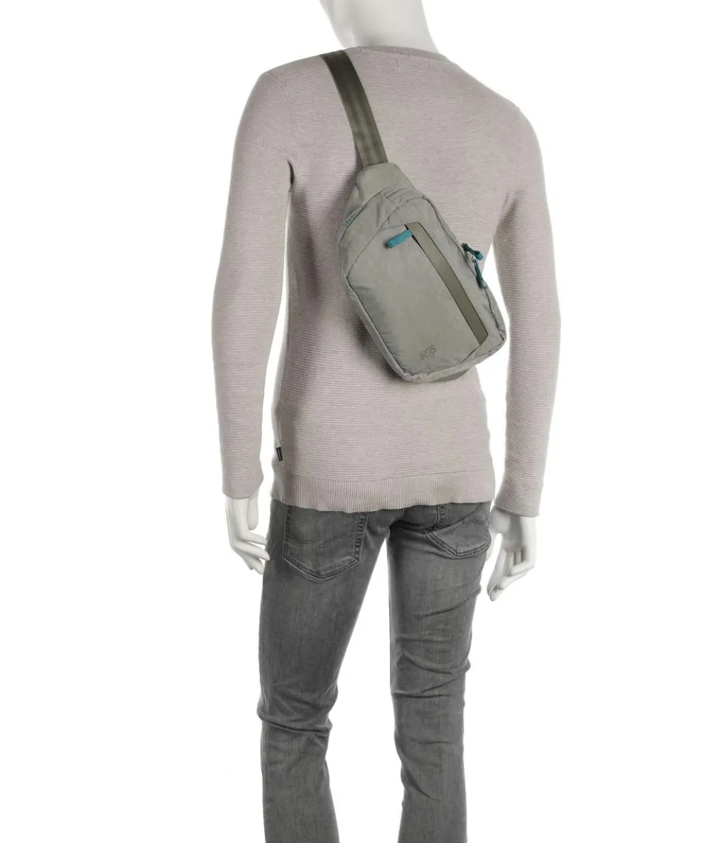 District Collection Sabin 6L Gürteltasche recyceltes Nylon graugrün