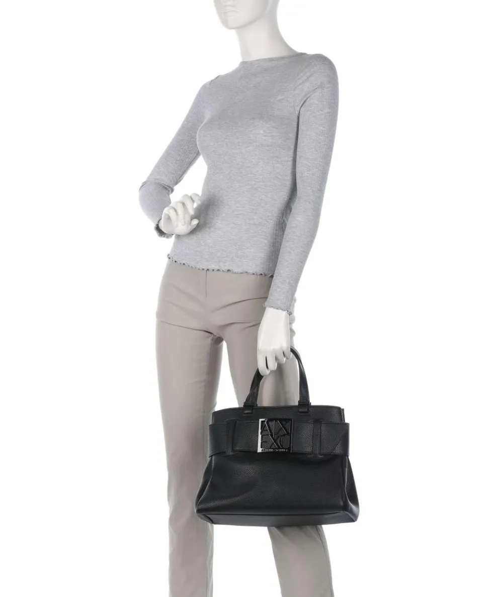 Susie Soft S Handtasche Lederimitat schwarz