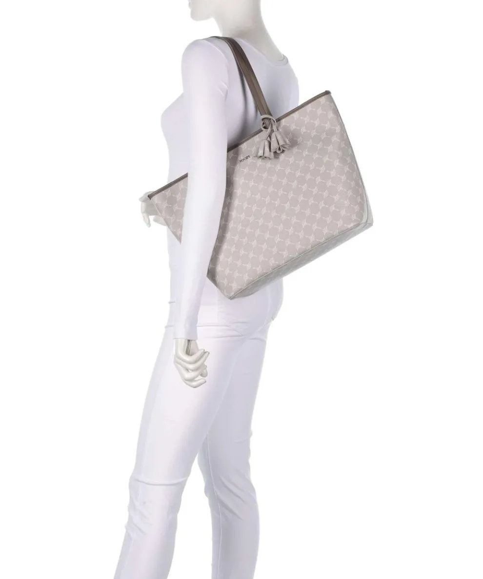 Cortina 1.0 Lara Shopper Lederimitat hellgrau