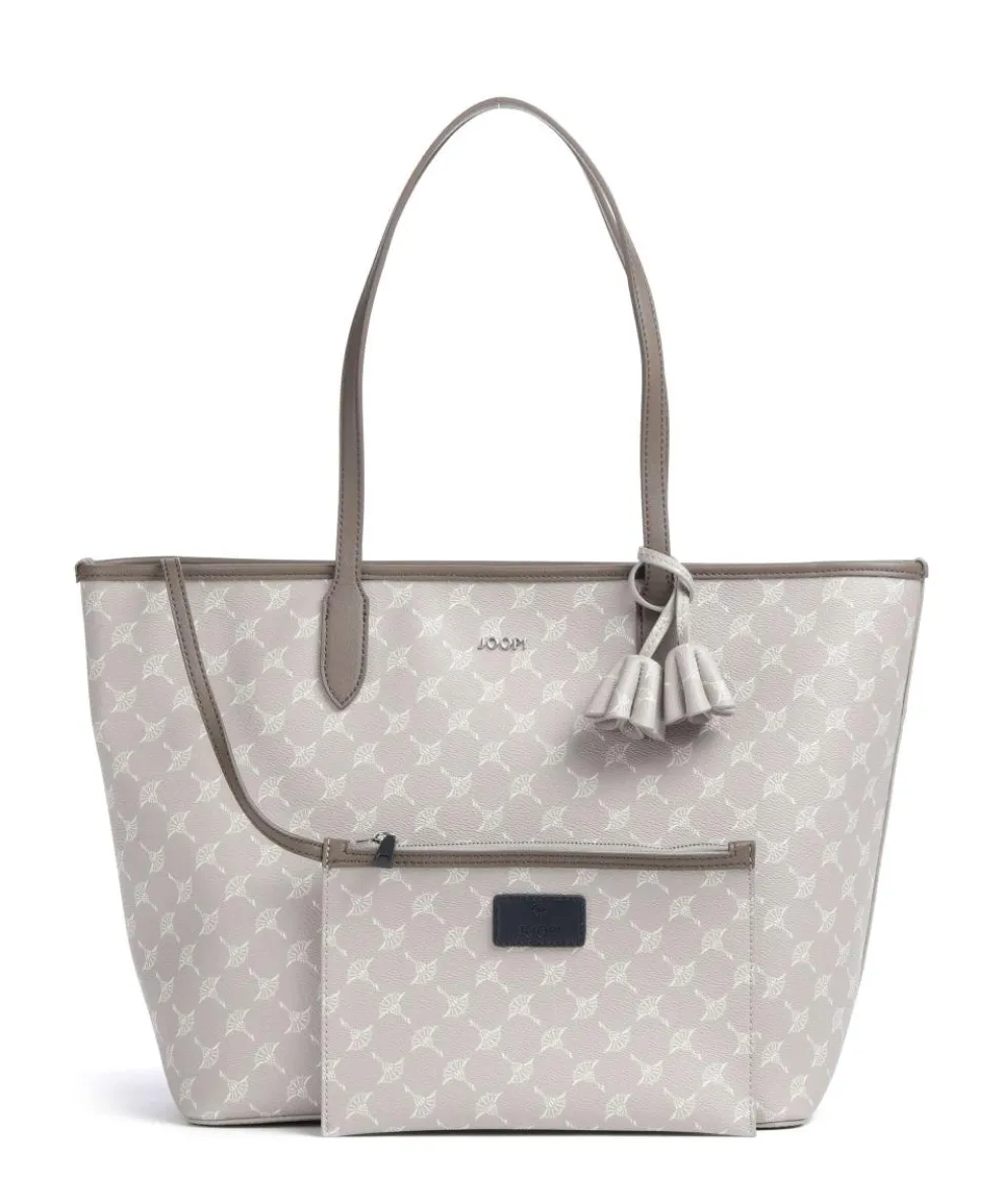 Cortina 1.0 Lara Shopper Lederimitat hellgrau