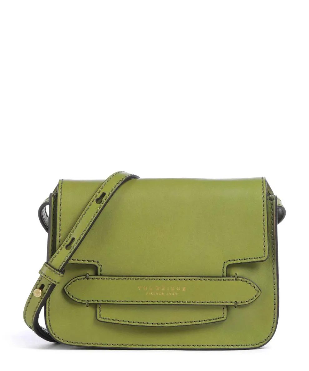 Lucrezia Umhängetasche Rindsleder grün