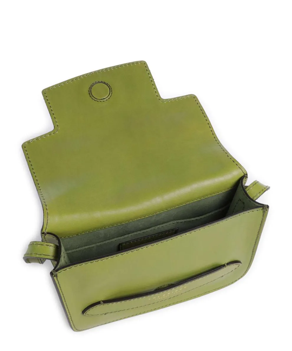 Lucrezia Umhängetasche Rindsleder grün
