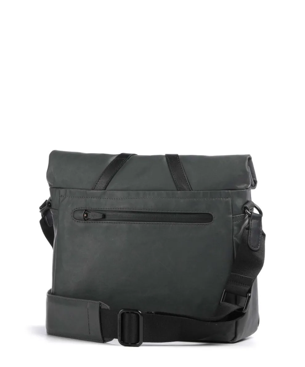 Japan RE Seki RE Umhängetasche recyceltes Nylon dunkelgrau