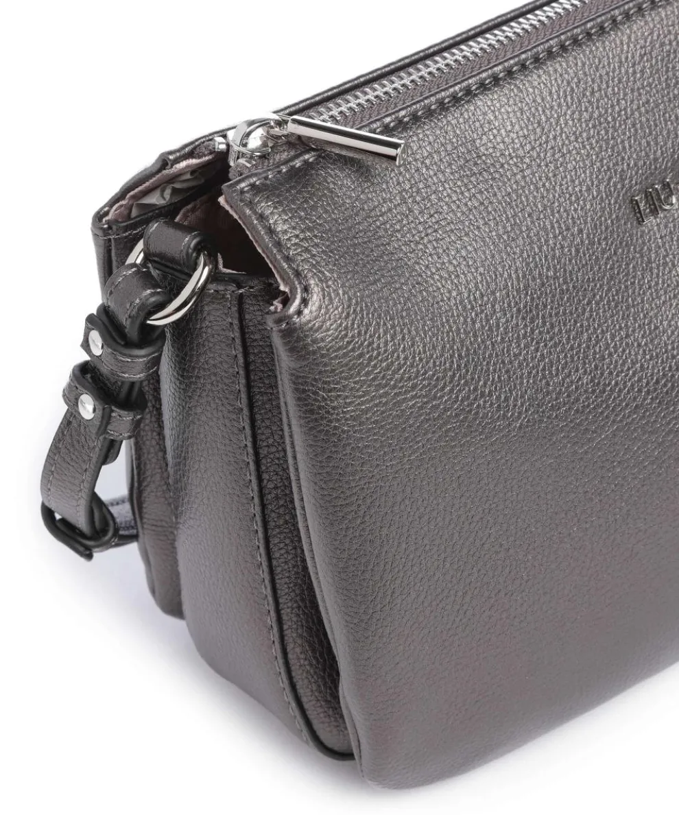 Caliwen M Umhängetasche Lederimitat anthrazit