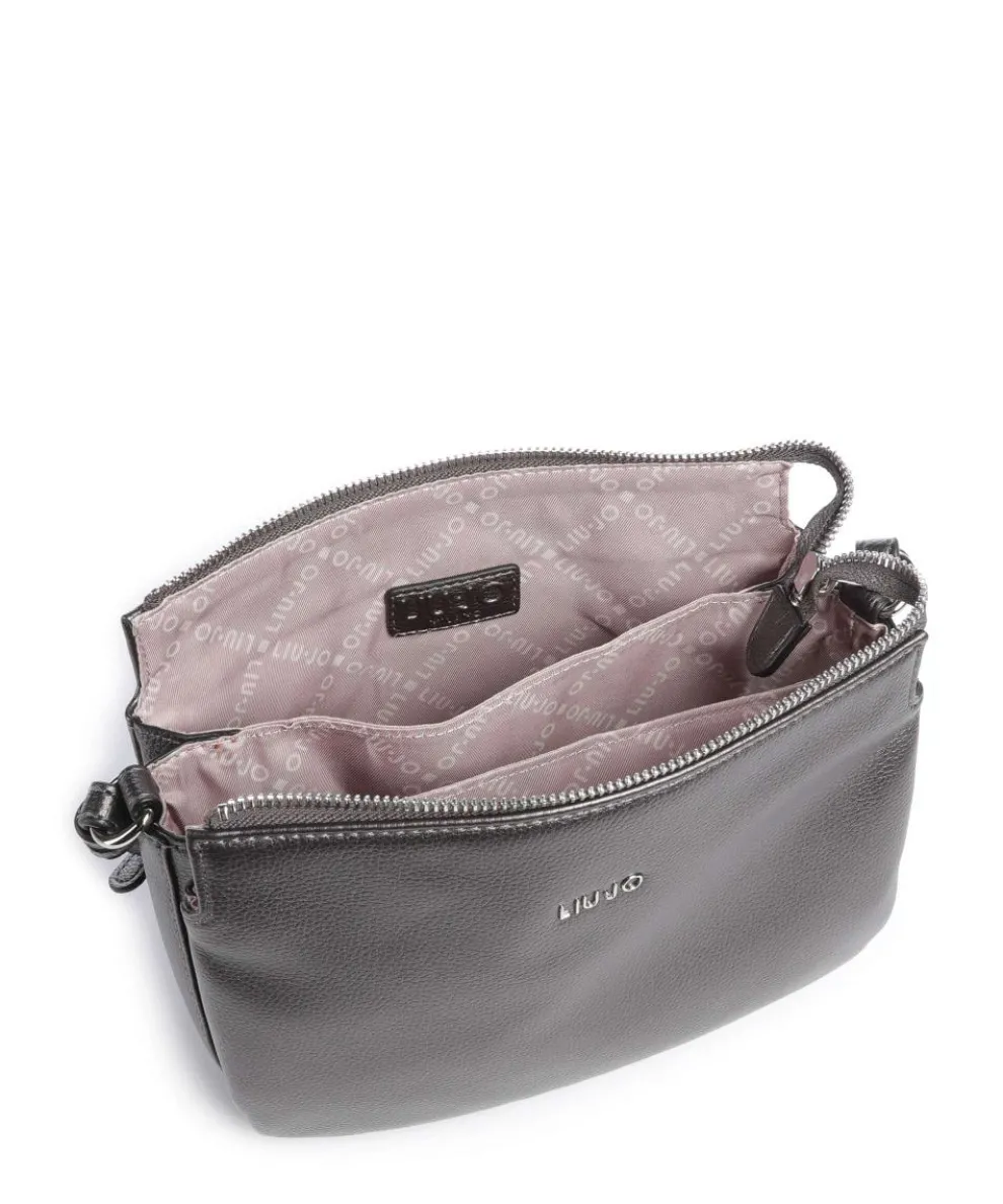 Caliwen M Umhängetasche Lederimitat anthrazit