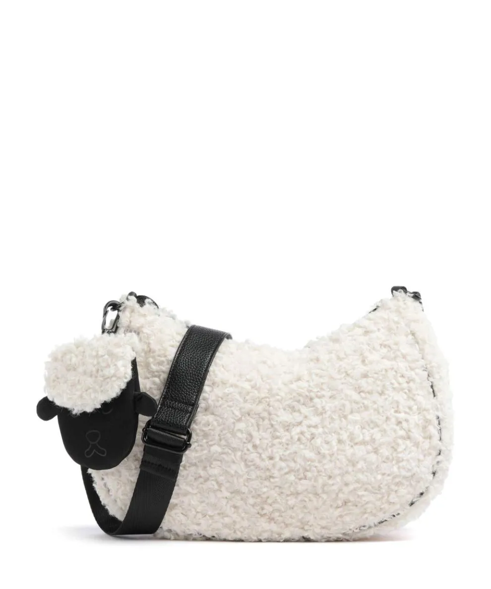 Fairies & Friends Umhängetasche Polyester, Nylon weiß/schwarz