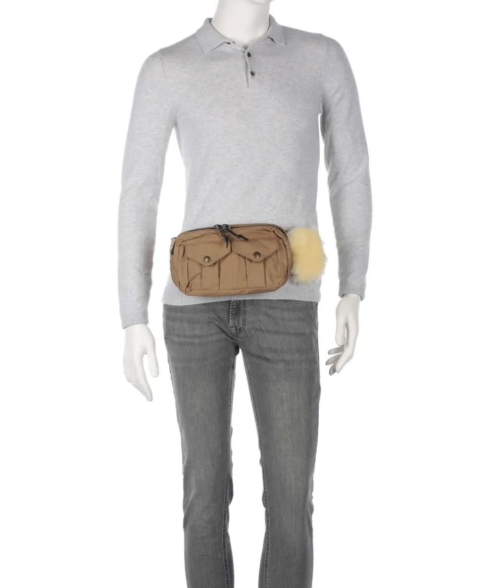 Rugged Twill Gürteltasche Baumwolle beige