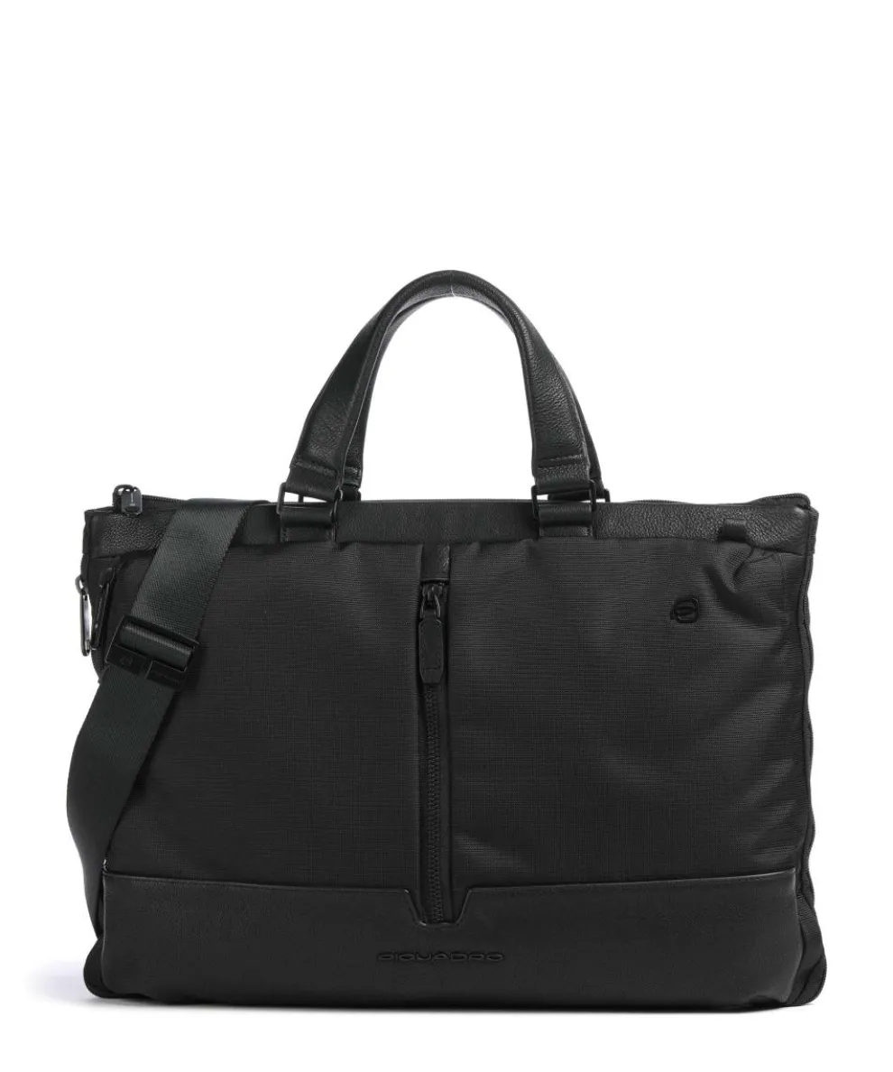 W138 Aktentasche 16″ recyceltes Polyester schwarz