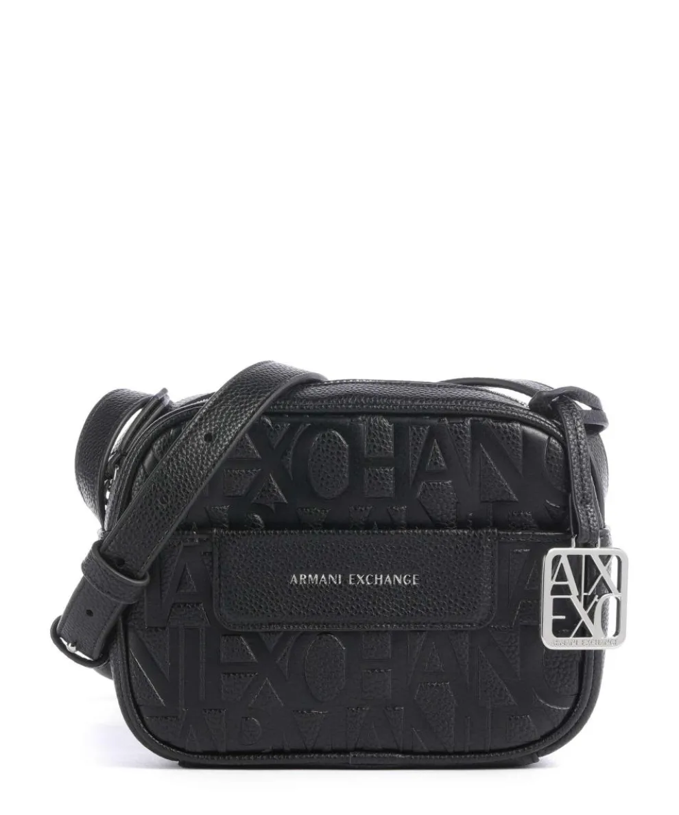 Liz Umhängetasche Lederimitat schwarz