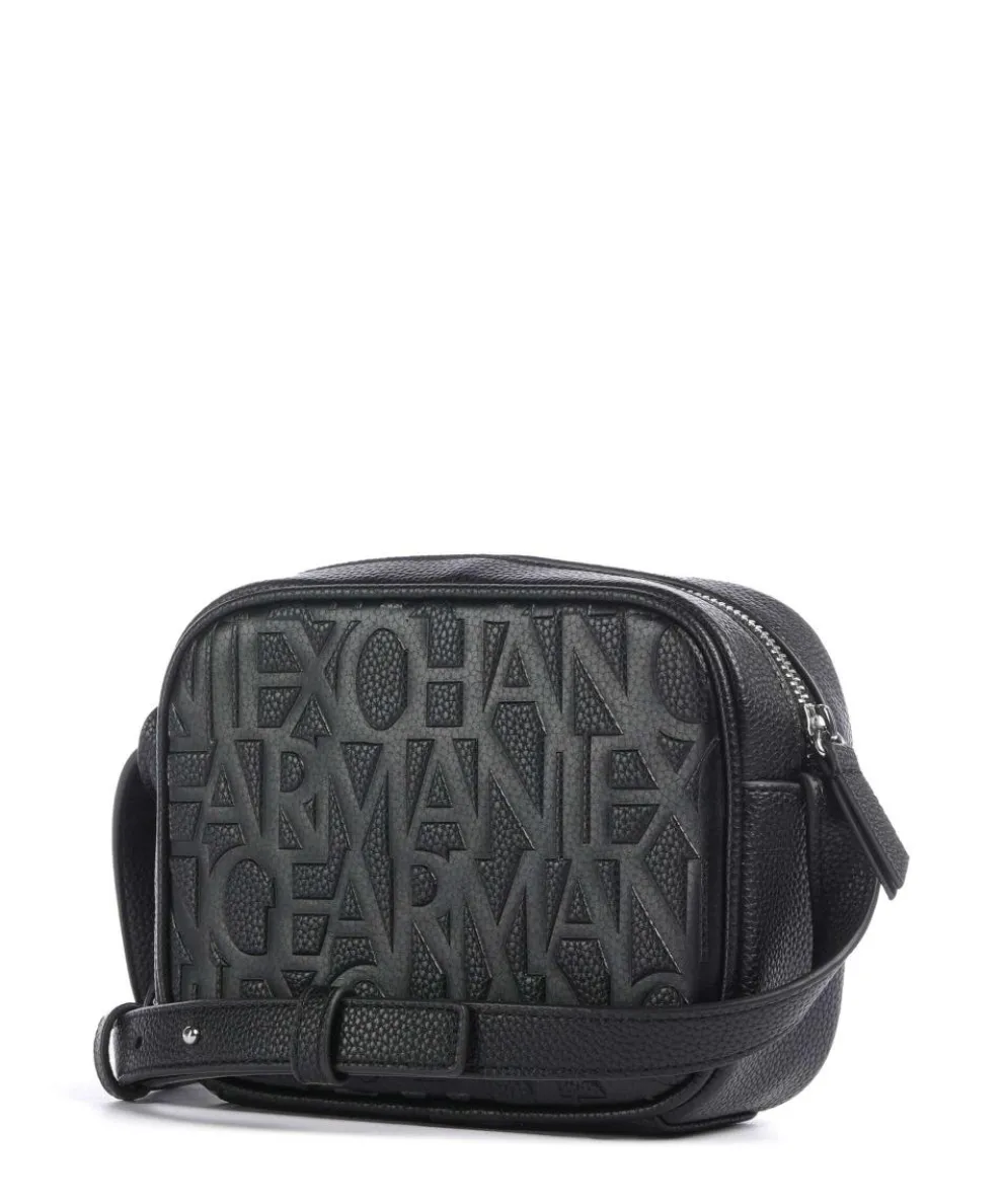 Liz Umhängetasche Lederimitat schwarz