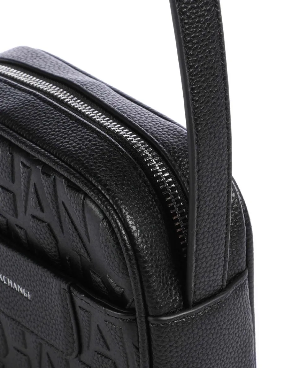 Liz Umhängetasche Lederimitat schwarz