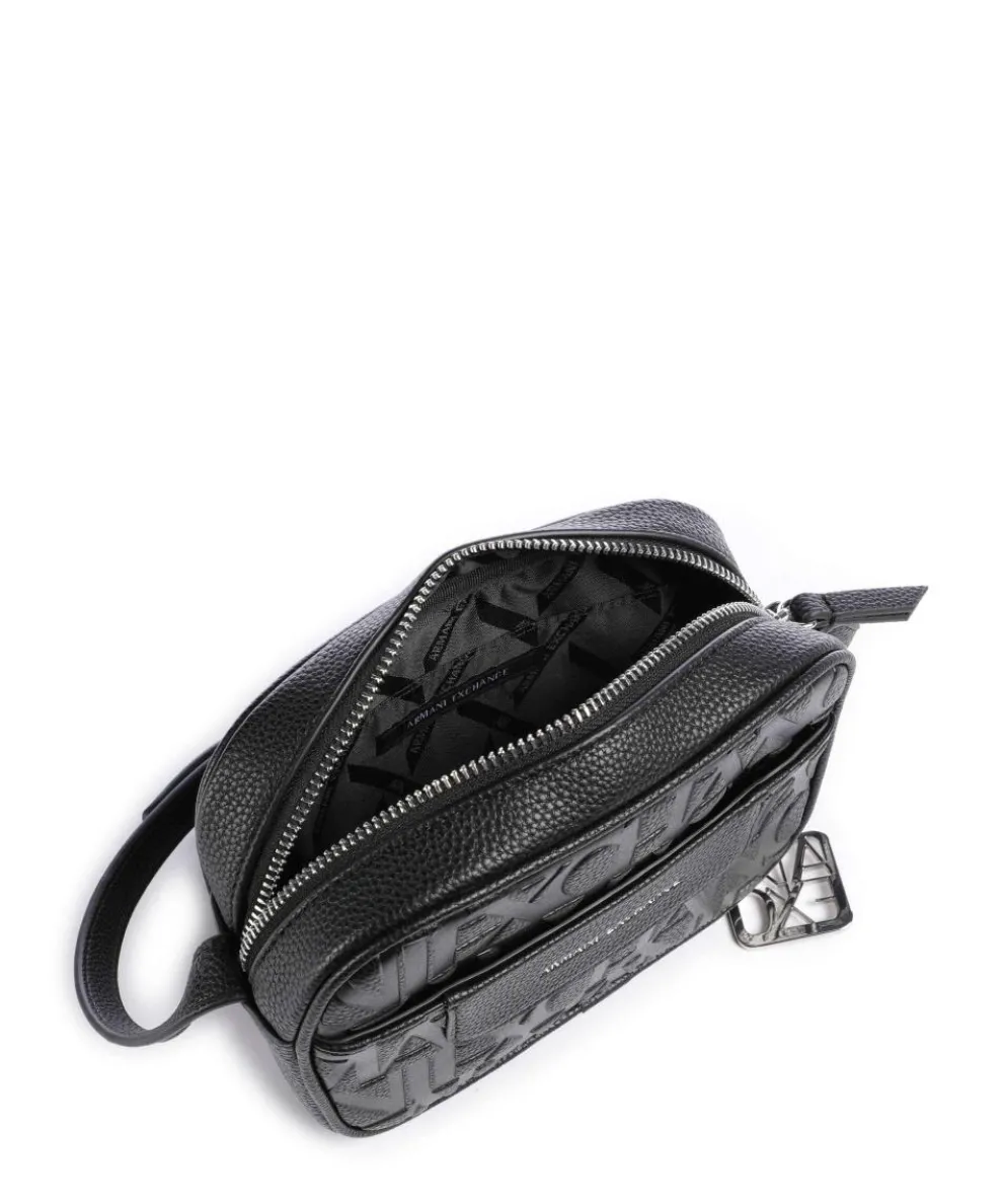 Liz Umhängetasche Lederimitat schwarz