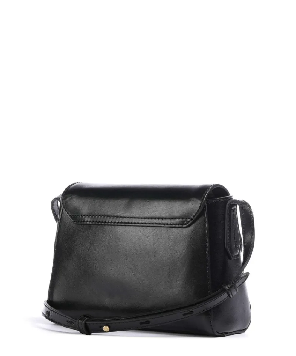 Gloria Umhängetasche Rindsleder schwarz