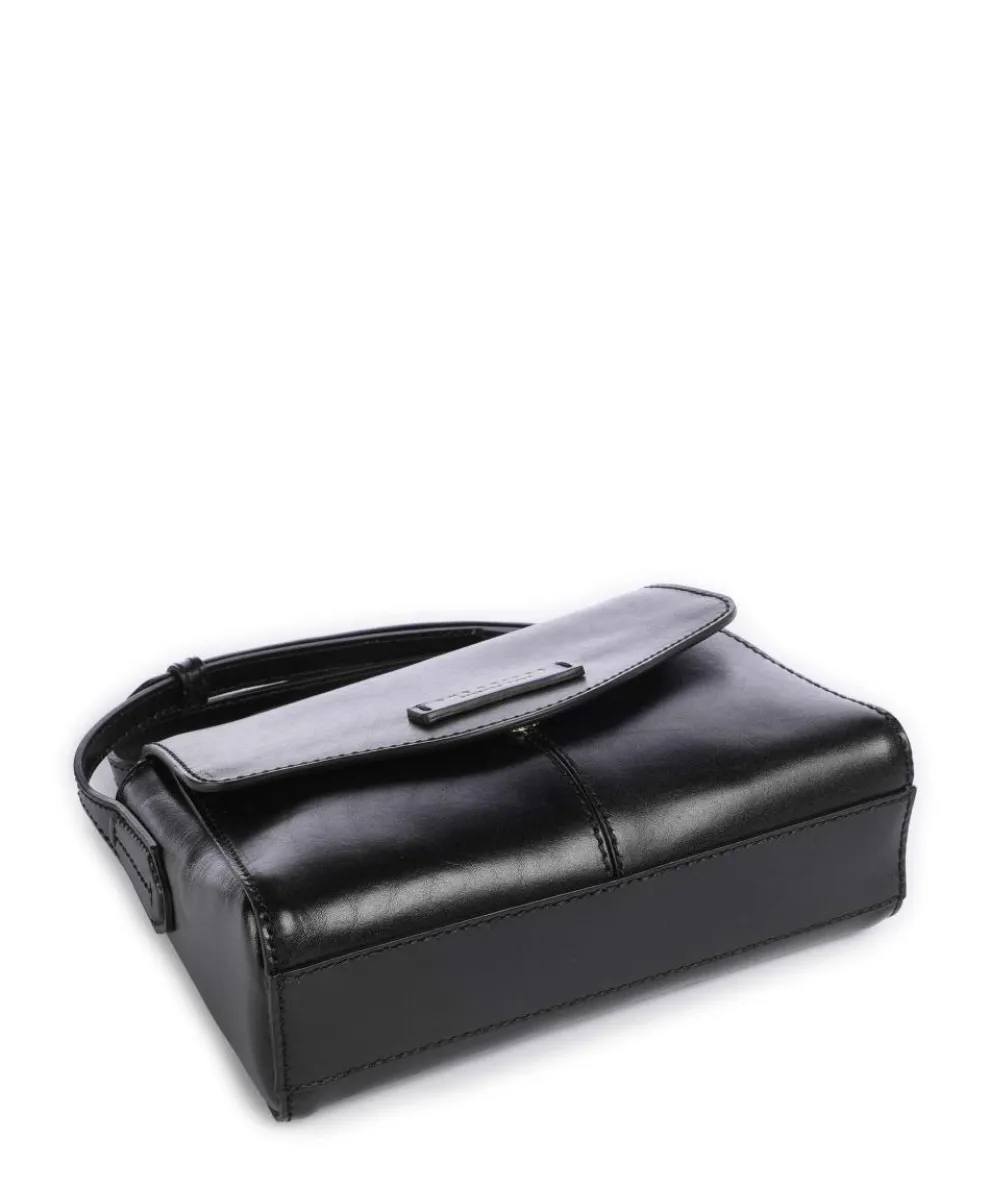 Gloria Umhängetasche Rindsleder schwarz