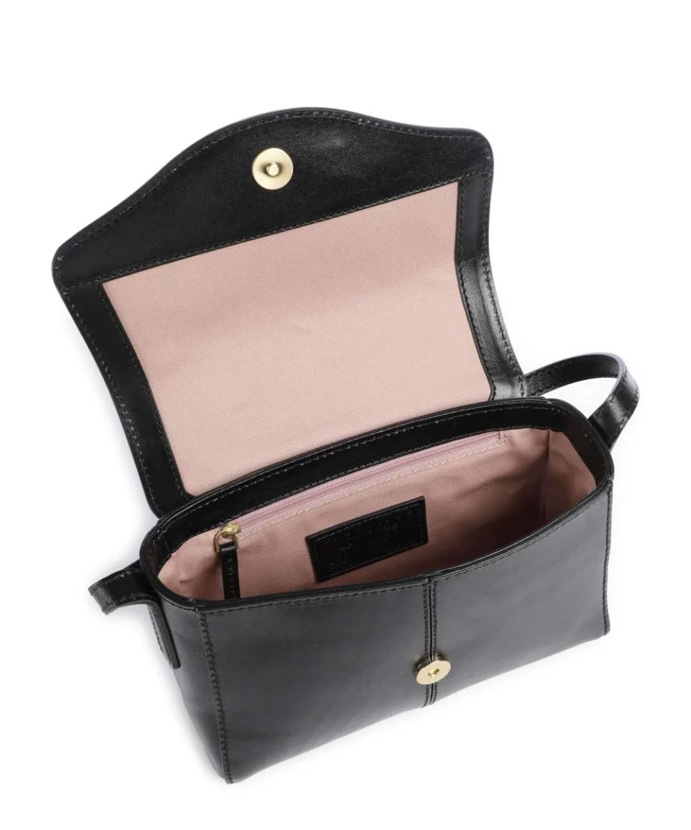 Gloria Umhängetasche Rindsleder schwarz