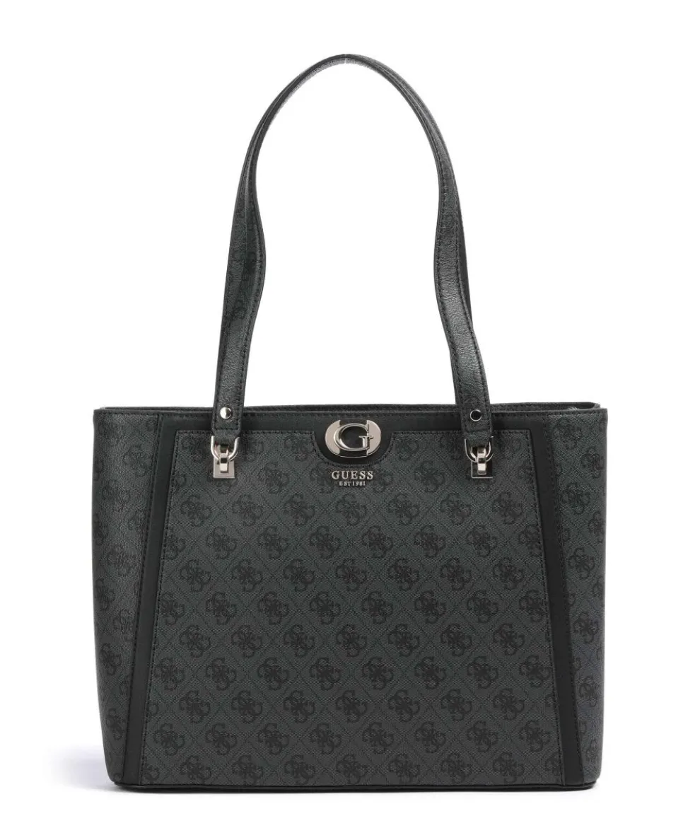 Orlina 4G Logo Shopper Lederimitat anthrazit