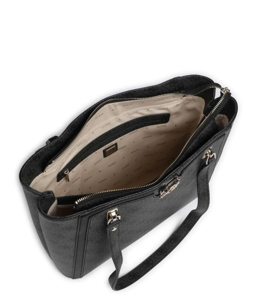 Orlina 4G Logo Shopper Lederimitat anthrazit