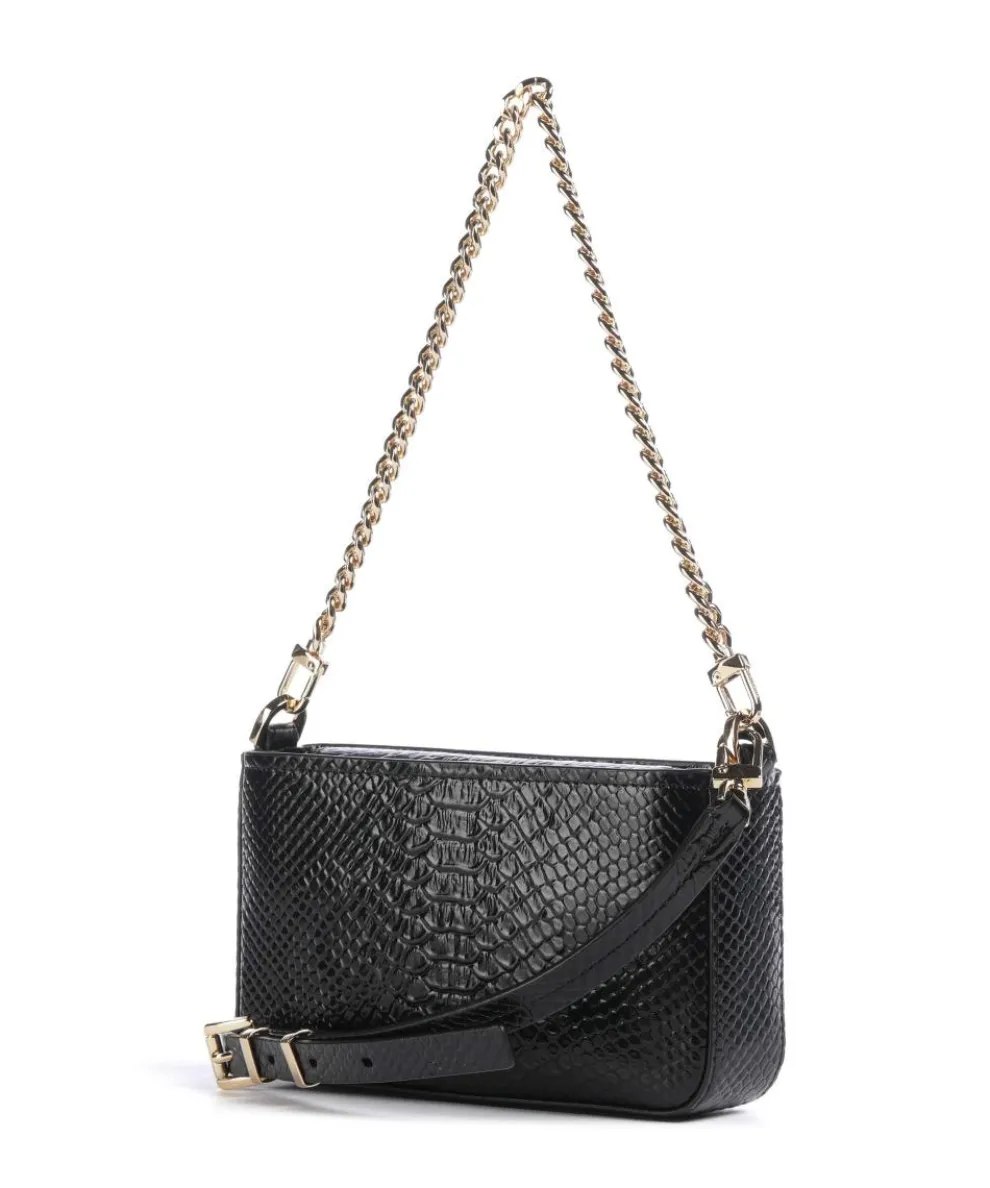 Bryant Small Schultertasche geprägtes Rindsleder schwarz